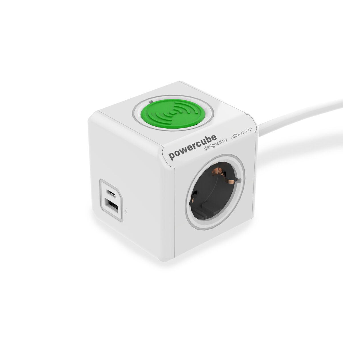 Socket outlet unit, 3 positions, without Allocacoc switch-6