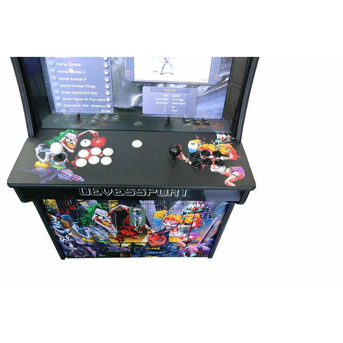 Игровой автомат Gotham 26 128 x 71 x 58 cm Ретро-2