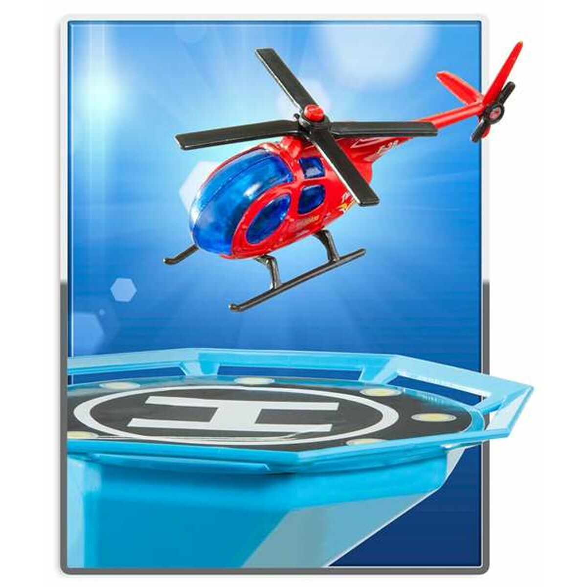 Parking garage with Moltó cars 61 x 57 x 56 cm-5