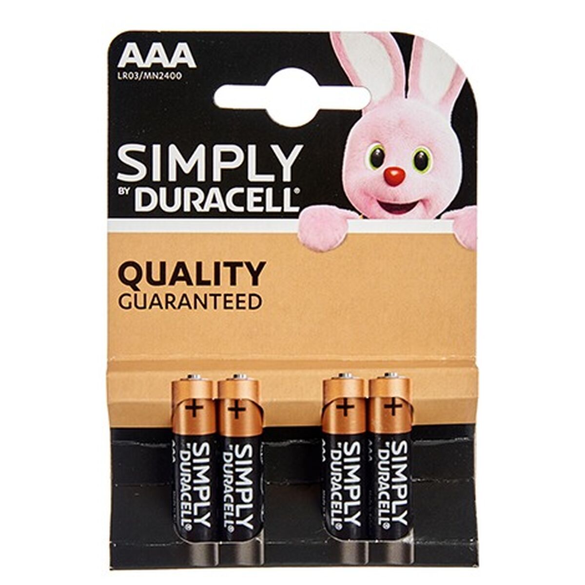 Щелочные батарейки LR03 DURACELL (10 штук)-2