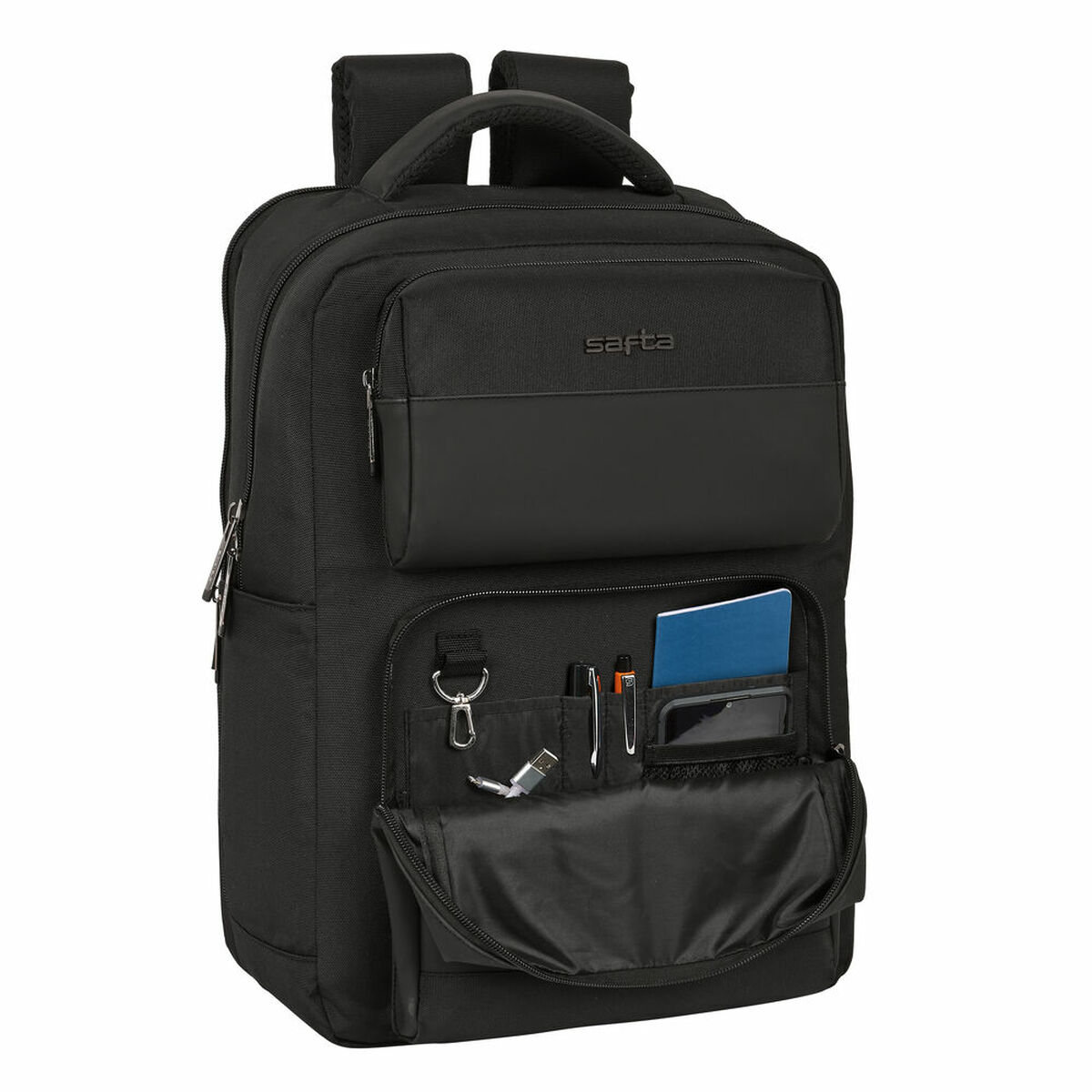 Рюкзак для ноутбука Safta Business 15,6'' Чёрный (31 x 44 x 13 cm)-2
