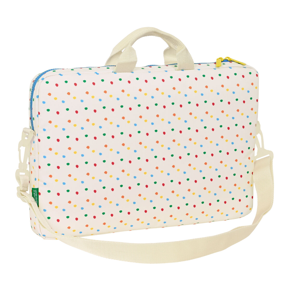 Чемодан для ноутбука Benetton Topitos Белый (40 x 27 x 4 cm)-2