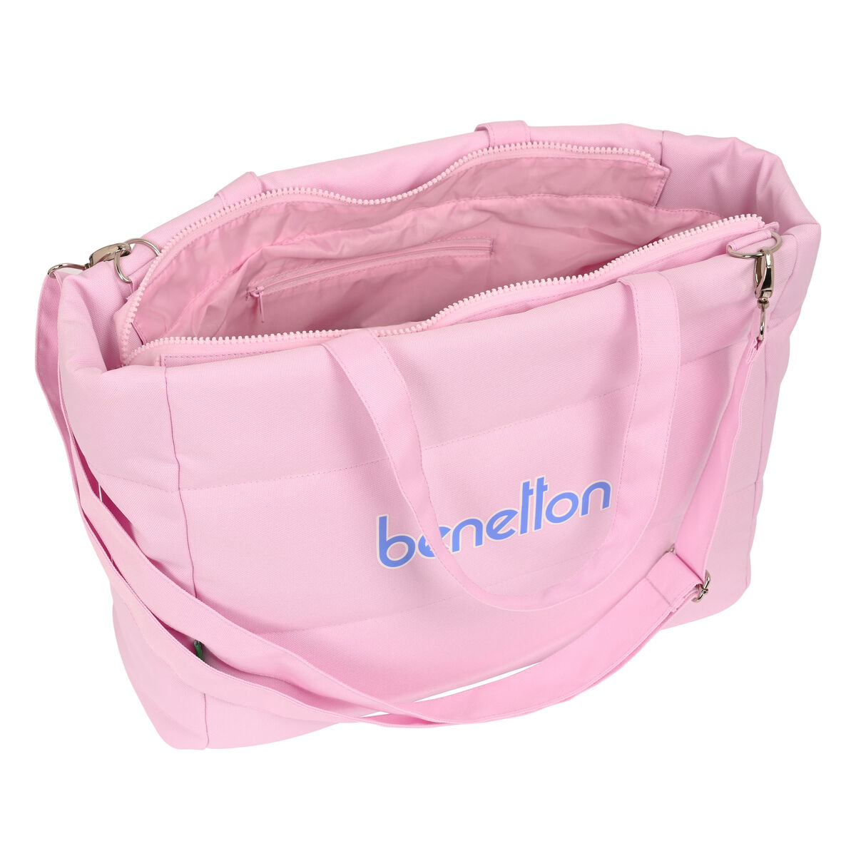 Чемодан для ноутбука Benetton Pink Светло Pозовый (54 x 31 x 17 cm)-3