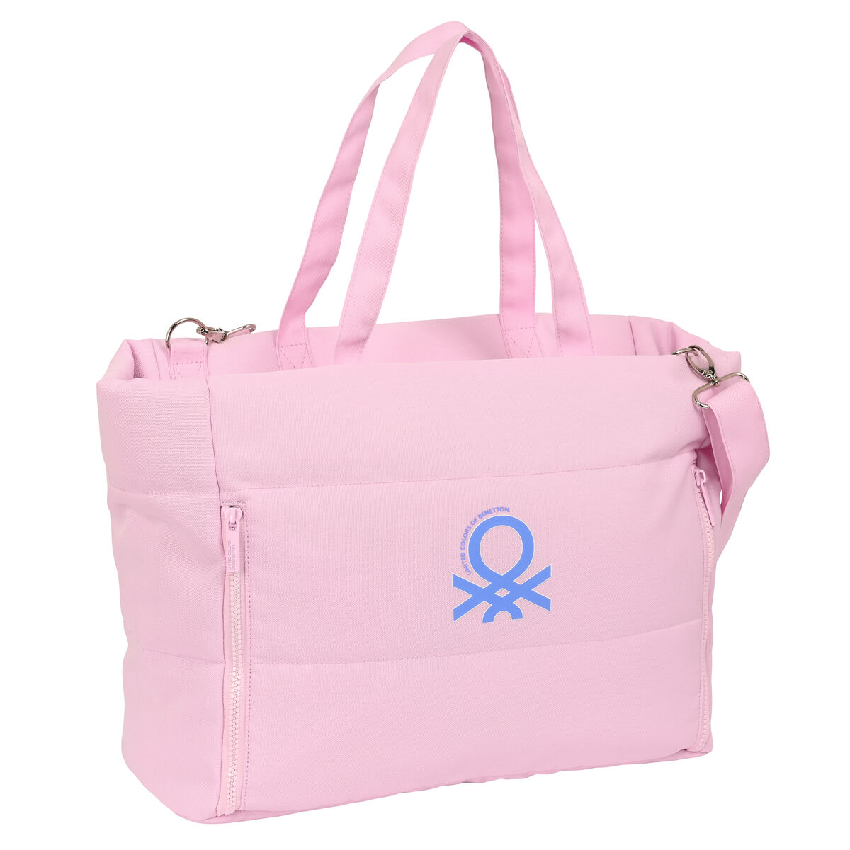 Чемодан для ноутбука Benetton Pink Светло Pозовый (54 x 31 x 17 cm)-5