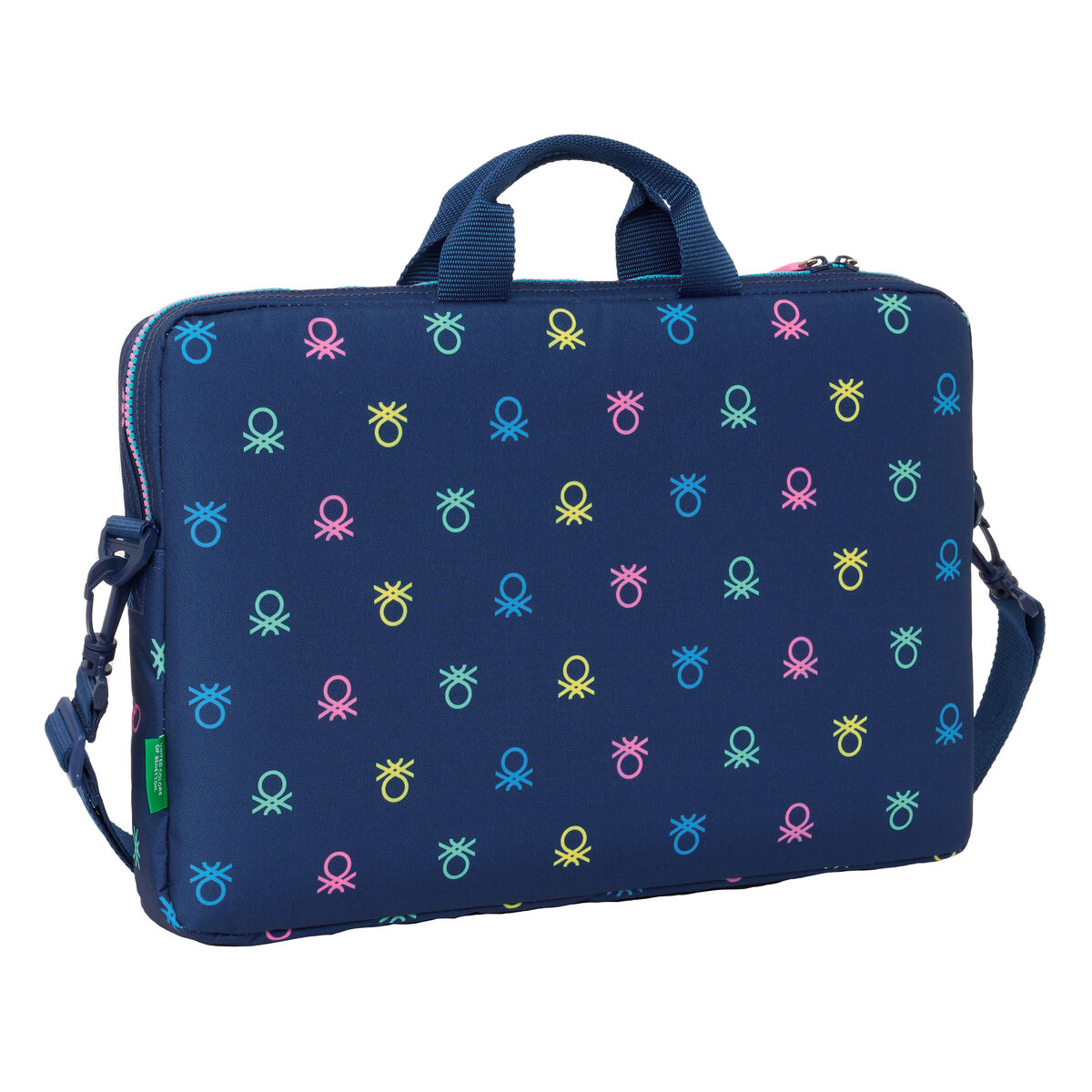 Чемодан для ноутбука Benetton Cool Тёмно Синий 40 x 27 x 4 cm-2