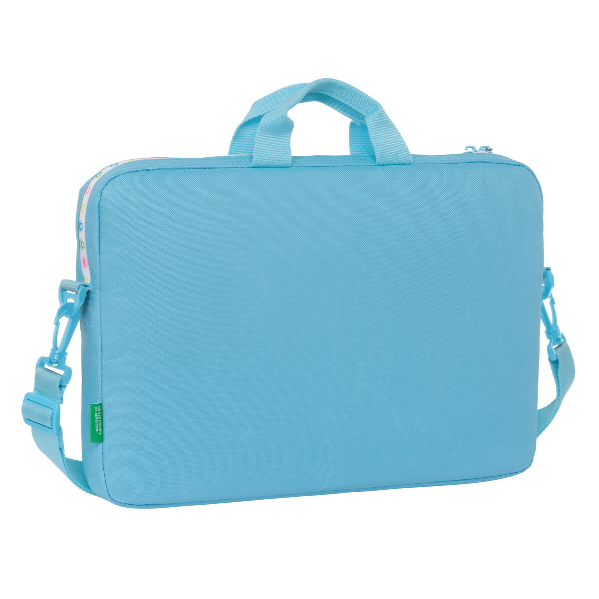 Чемодан для ноутбука Benetton Spring Celeste 40 x 27 x 4 cm-2