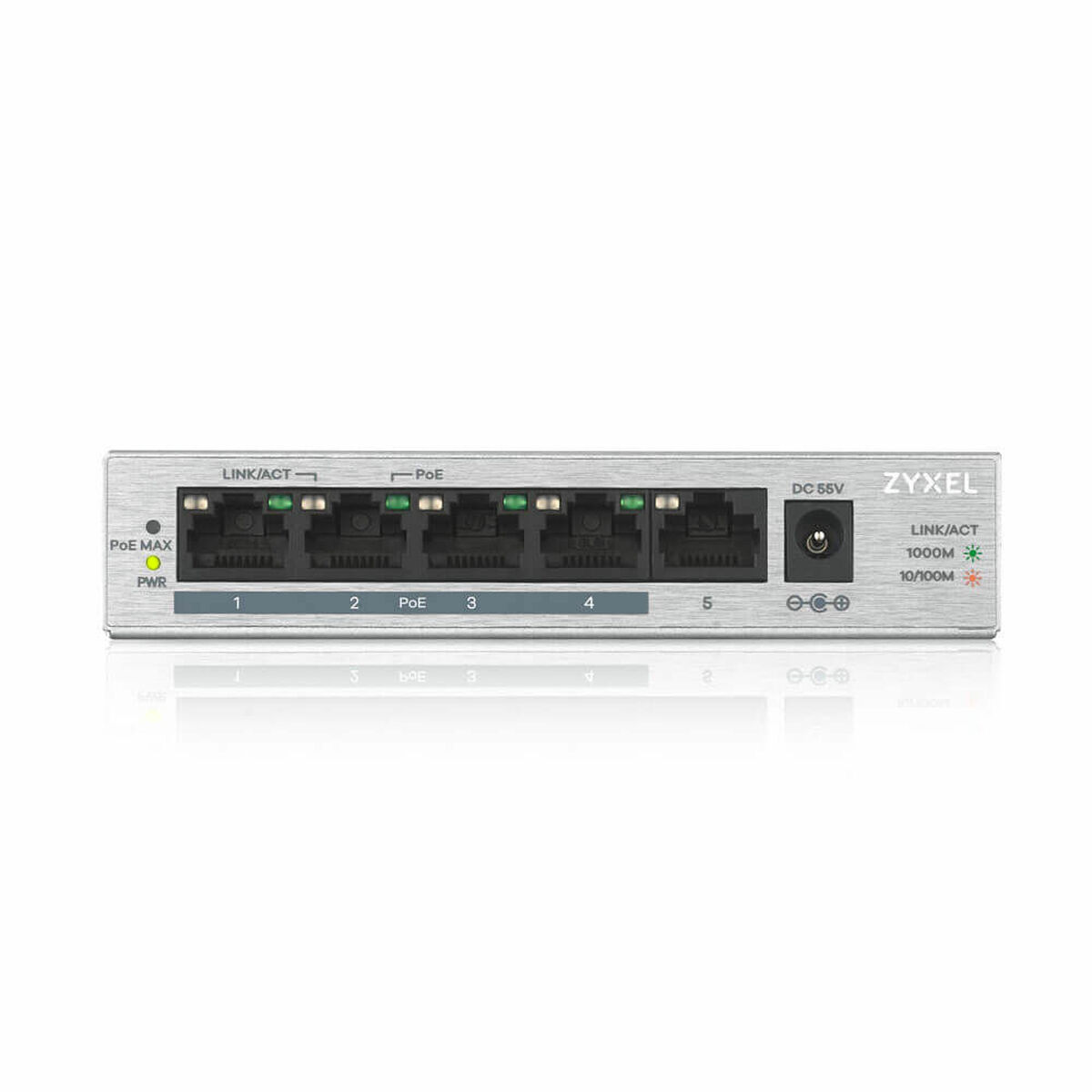Переключатель ZyXEL GS1005HP-EU0101F 10 Gbps-2