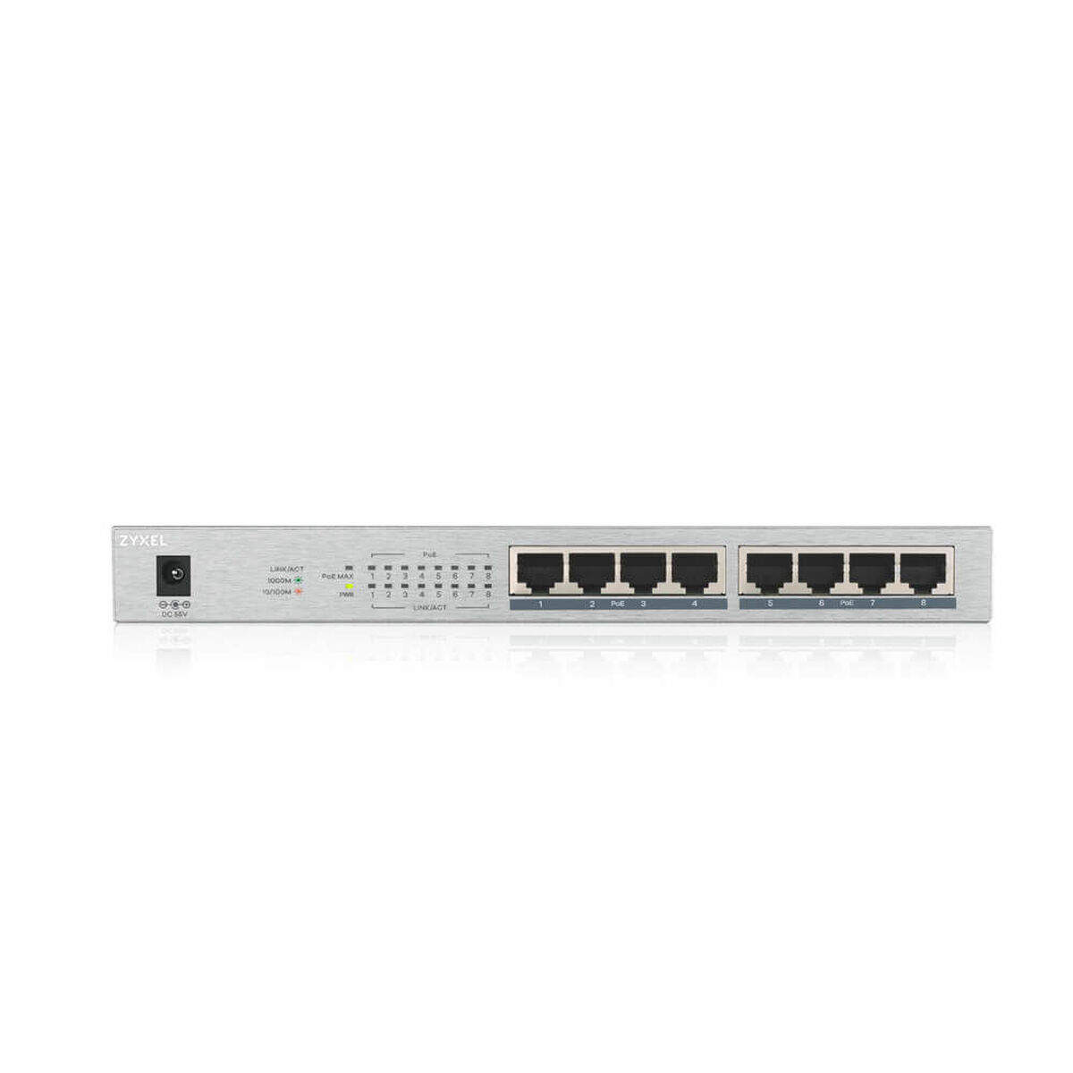 Переключатель ZyXEL GS1008HP-EU0101F 16 Gbps-2