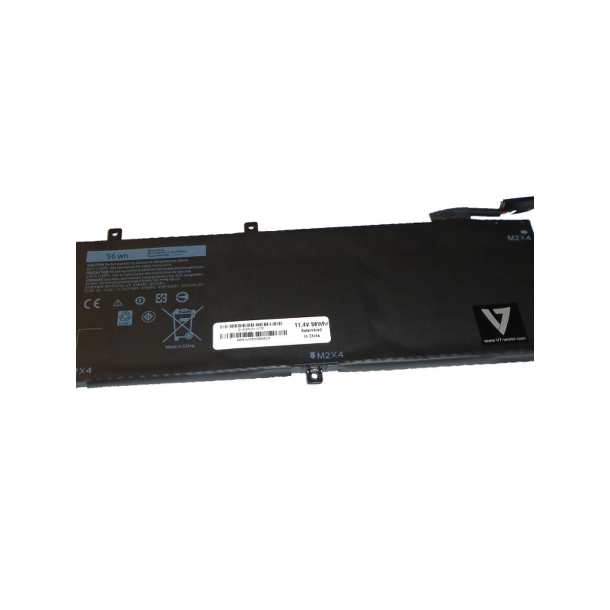 Батарея для ноутбука V7 D-62MJV-V7E Чёрный 4865 mAh-2