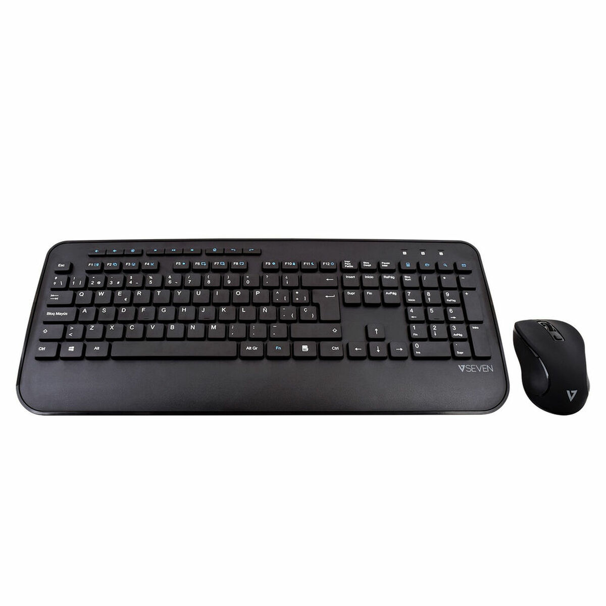 Клавиатура и мышь V7 CKW300ES Испанская Qwerty испанский-2