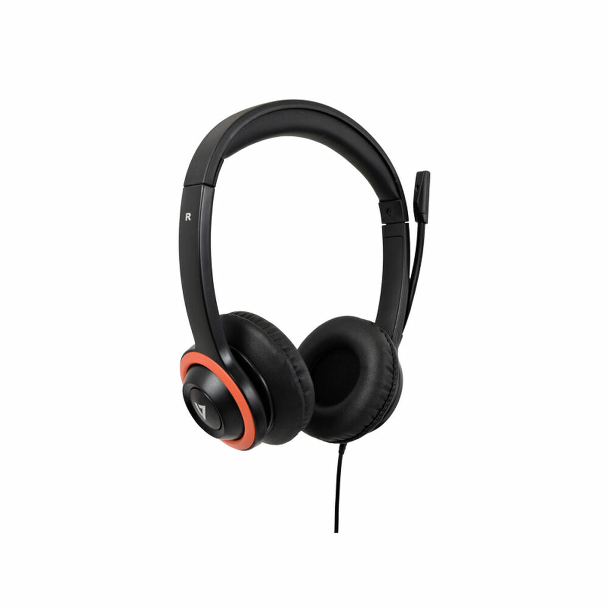 Наушники с микрофоном V7 HA530E               Чёрный-2