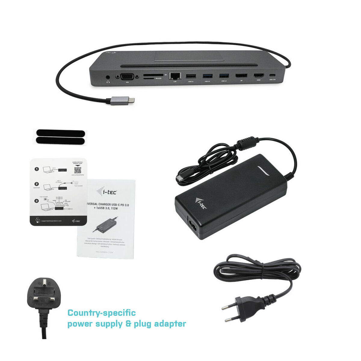 USB-разветвитель i-Tec C31FLATPRO112W-3