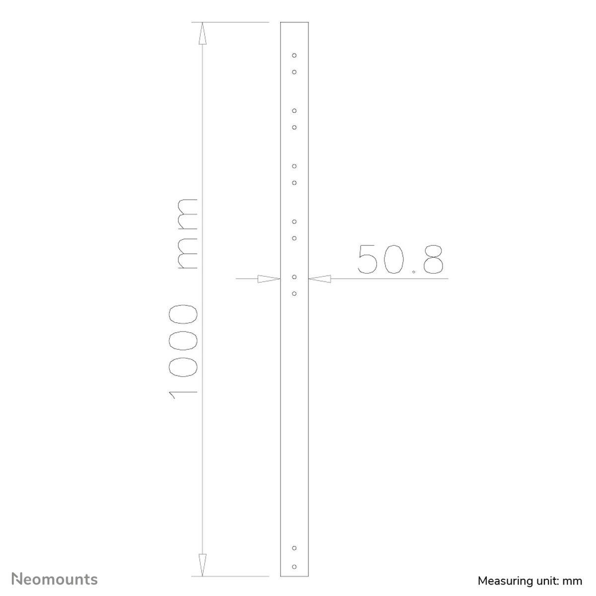 Подставка для ТВ Neomounts FPMA-CP100BLACK 50 kg-2