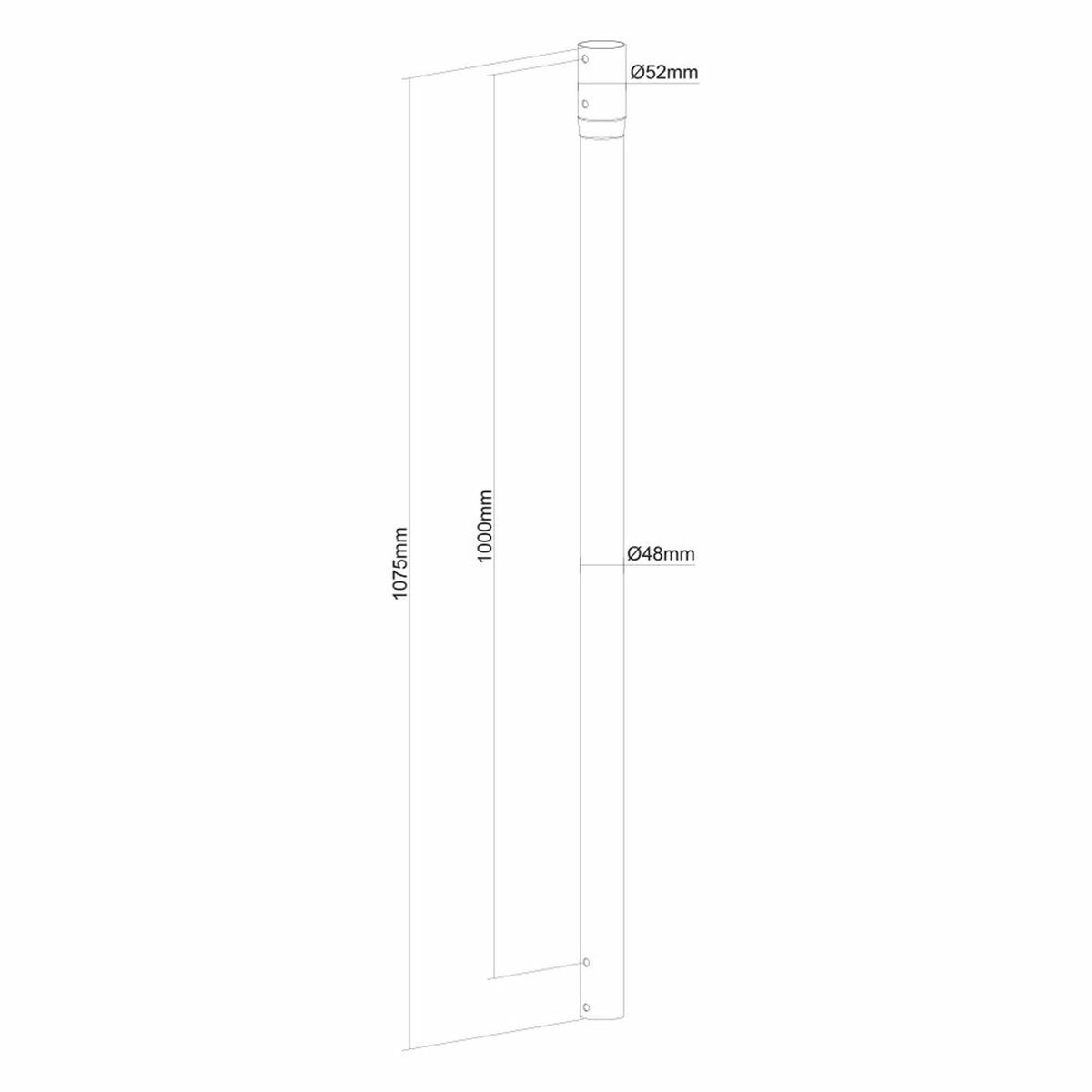 Удлинители Neomounts NS-EP100BLACK 100 kg-2