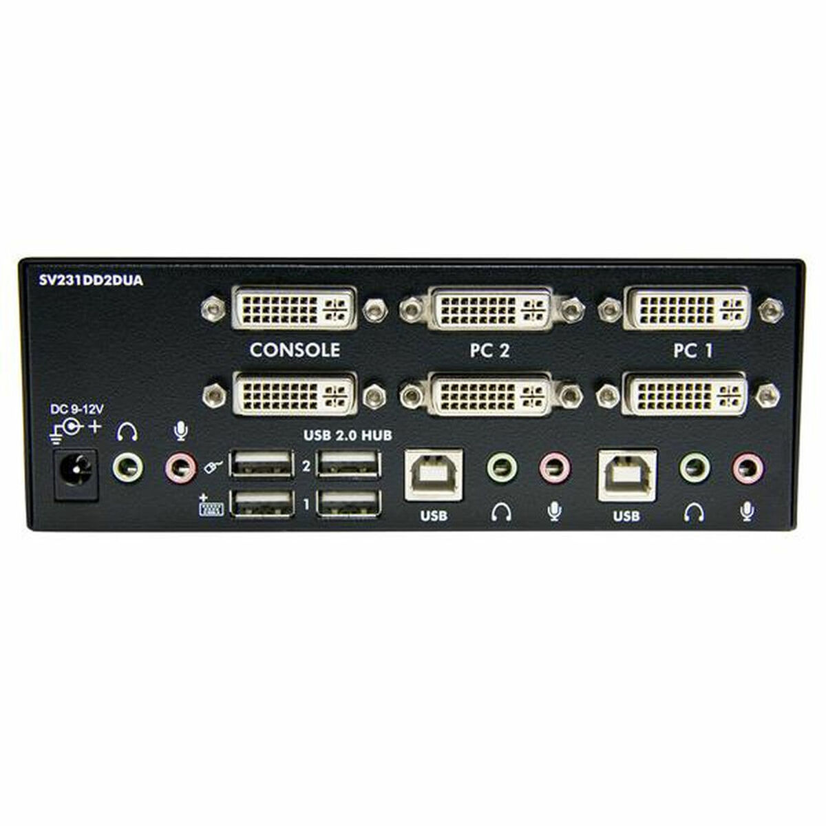 Коммутатор KVM с 2 портами Startech SV231DD2DUA-2