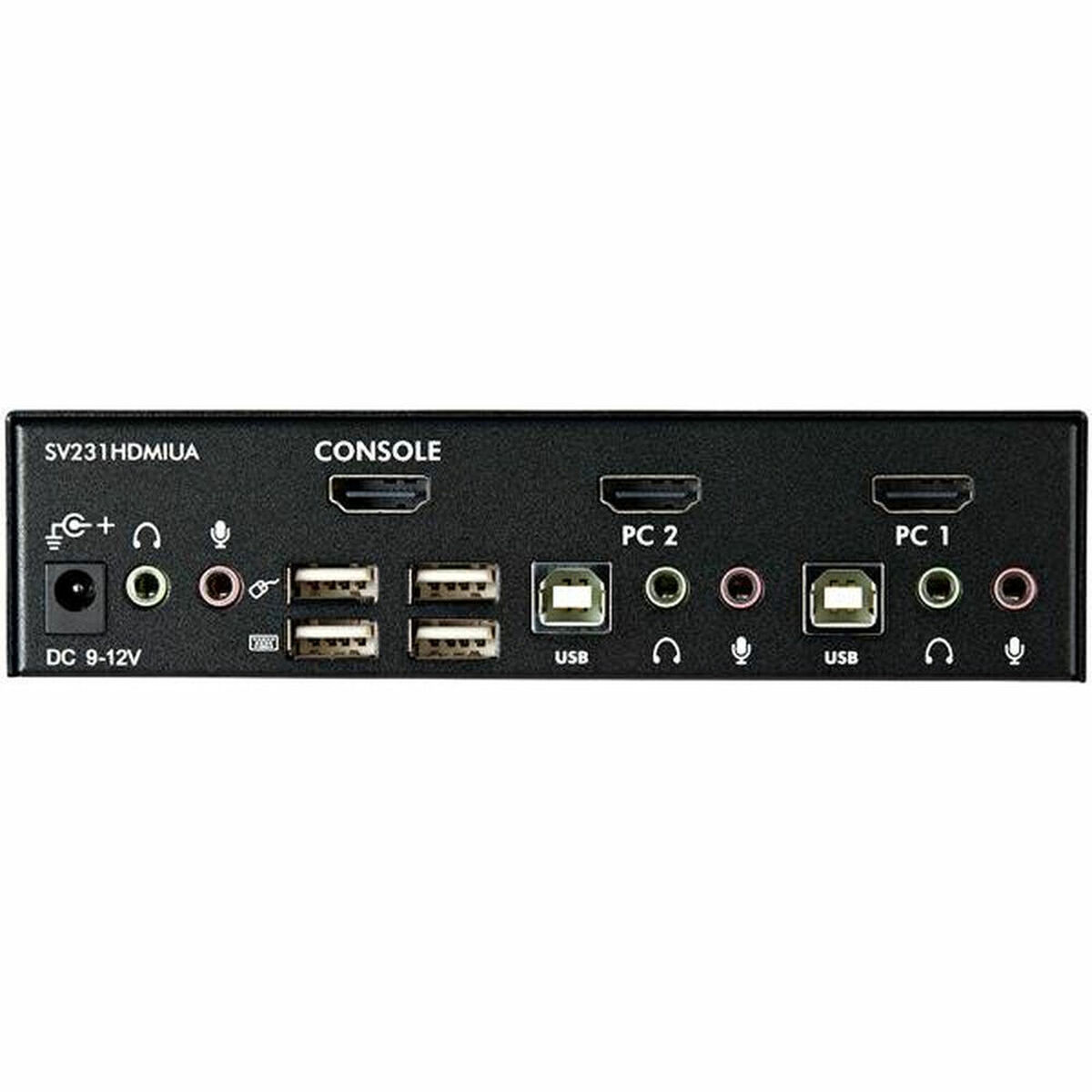 Переключатели KVM Startech SV231HDMIUA FHD HDMI USB Чёрный-3