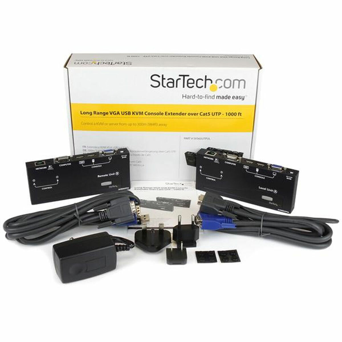 Коммутатор KVM с 2 портами Startech SV565UTPUL-2