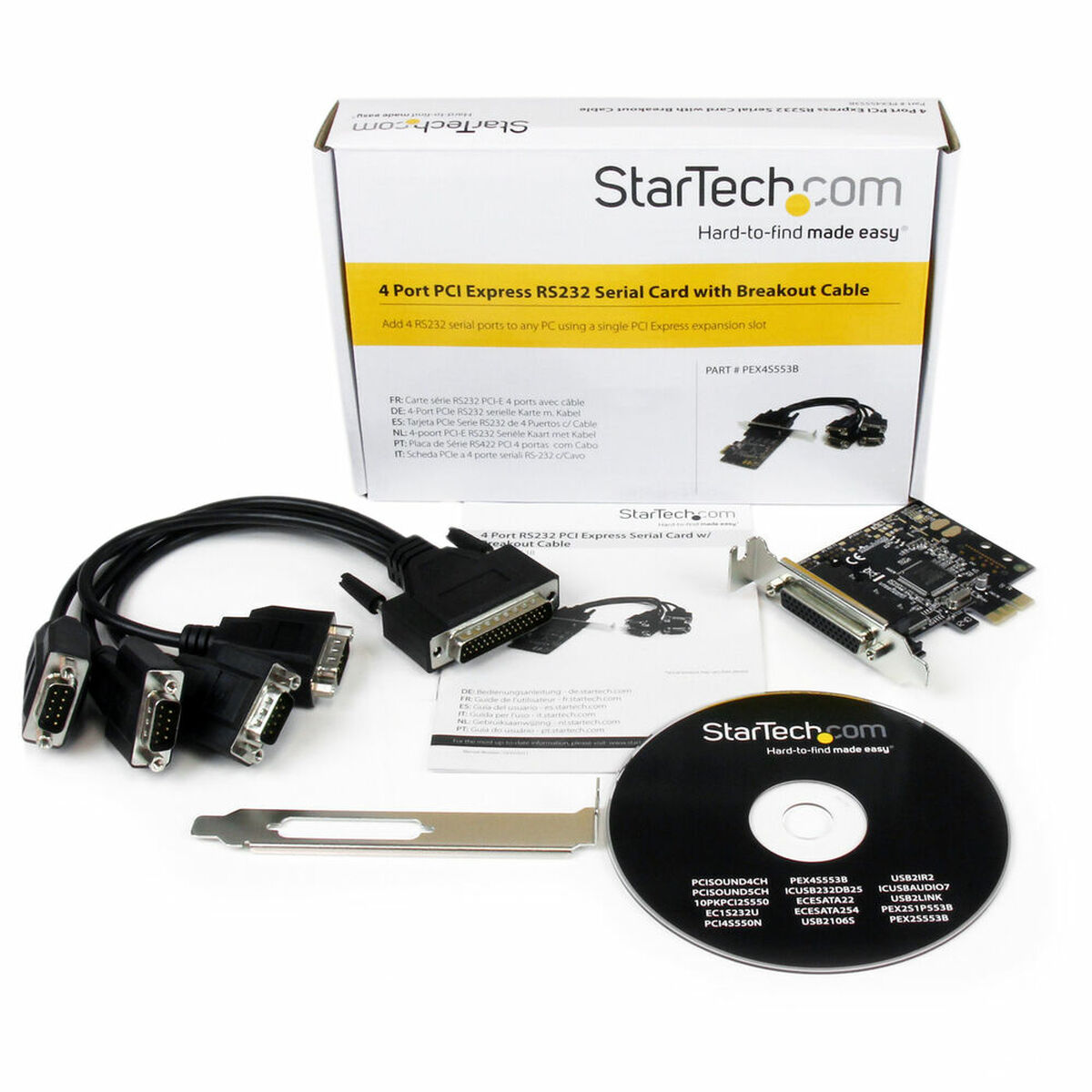 Карта PCI Startech PEX4S553B-2