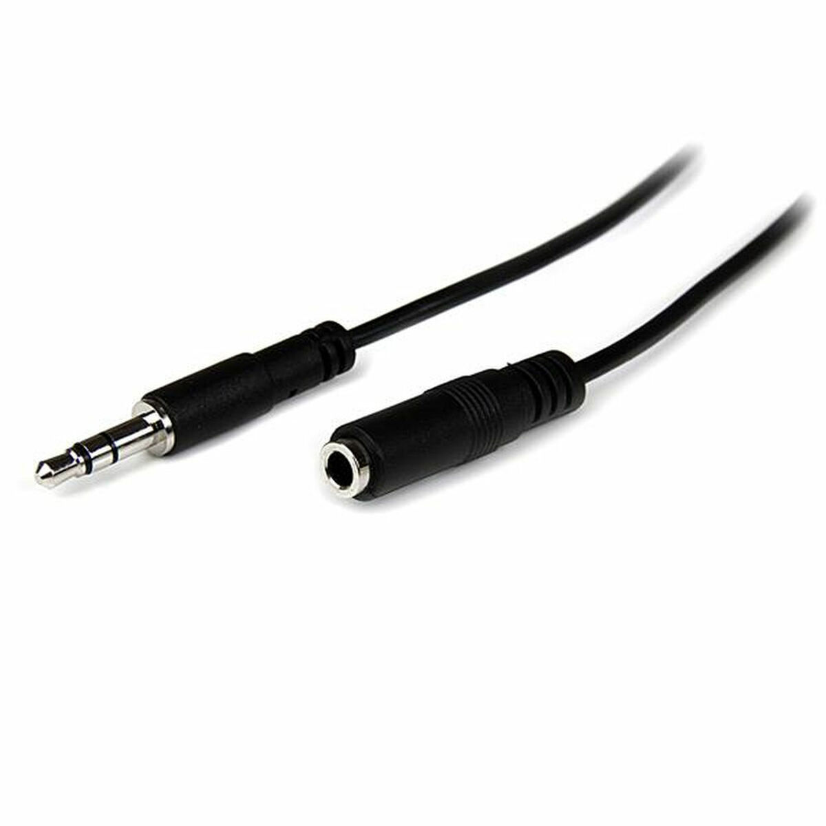 Jack ұзарту кабелі (3,5 мм) Startech MU1MMFS Қара 1 m