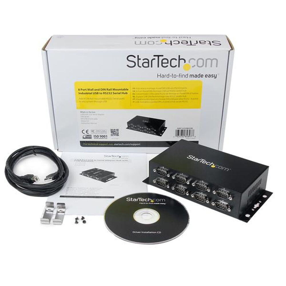 Адаптер USB—RS232 Startech ICUSB2328I Чёрный-2