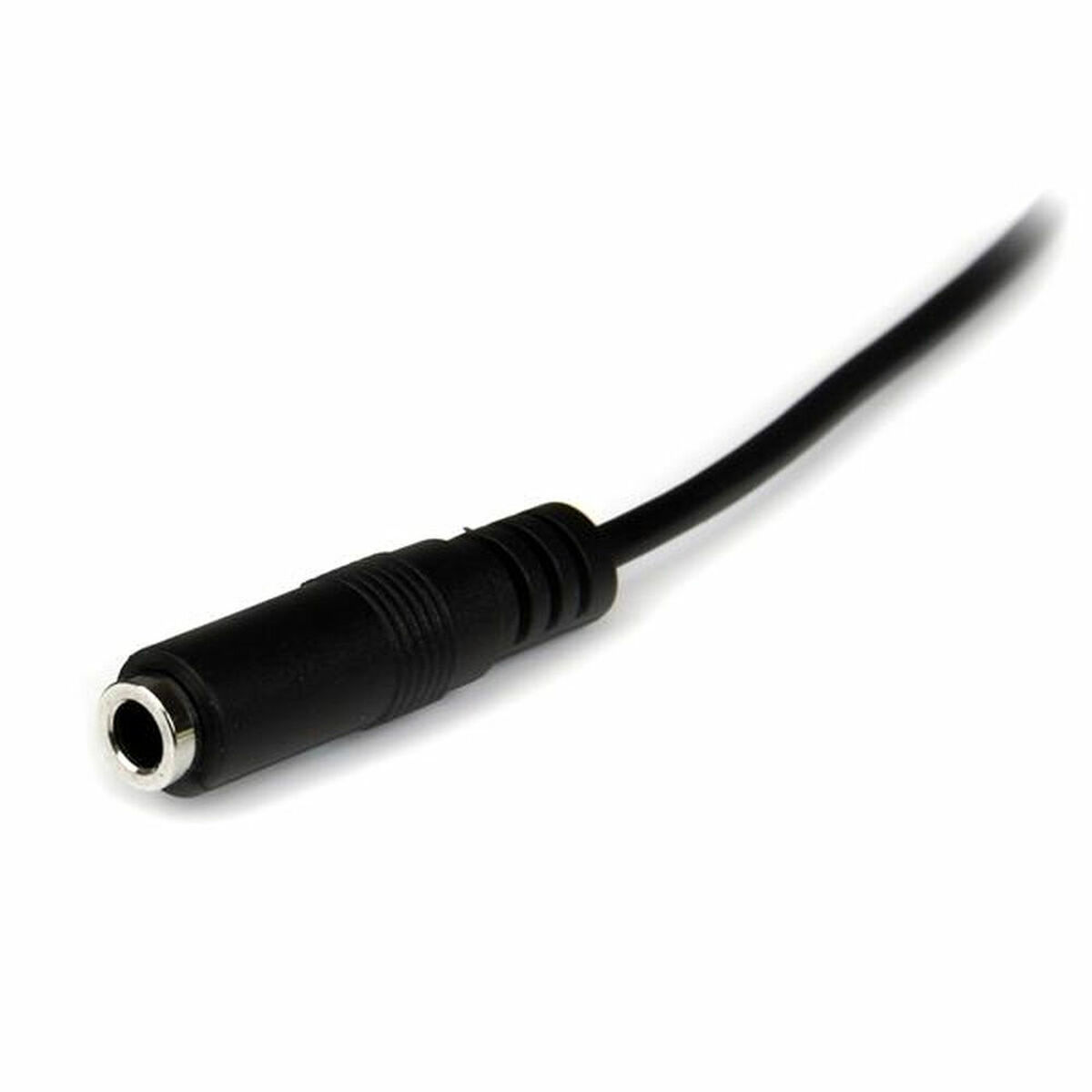 Jack extension cable (3.5mm) Startech MU2MMFS (2m) Black-2