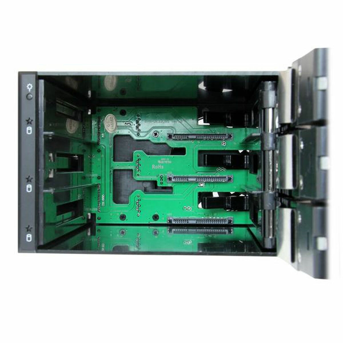 Коммутационный шкаф Startech HSB3SATSASBA Чёрный 3,5 портативный-2
