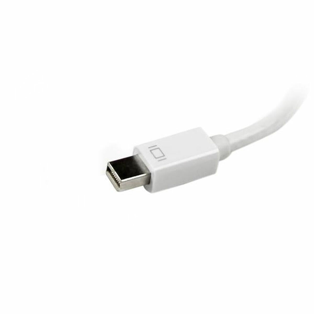 Mini Адаптер для DisplayPort на VGA/DVI/HDMI Startech MDP2VGDVHDW Белый Чёрный-2