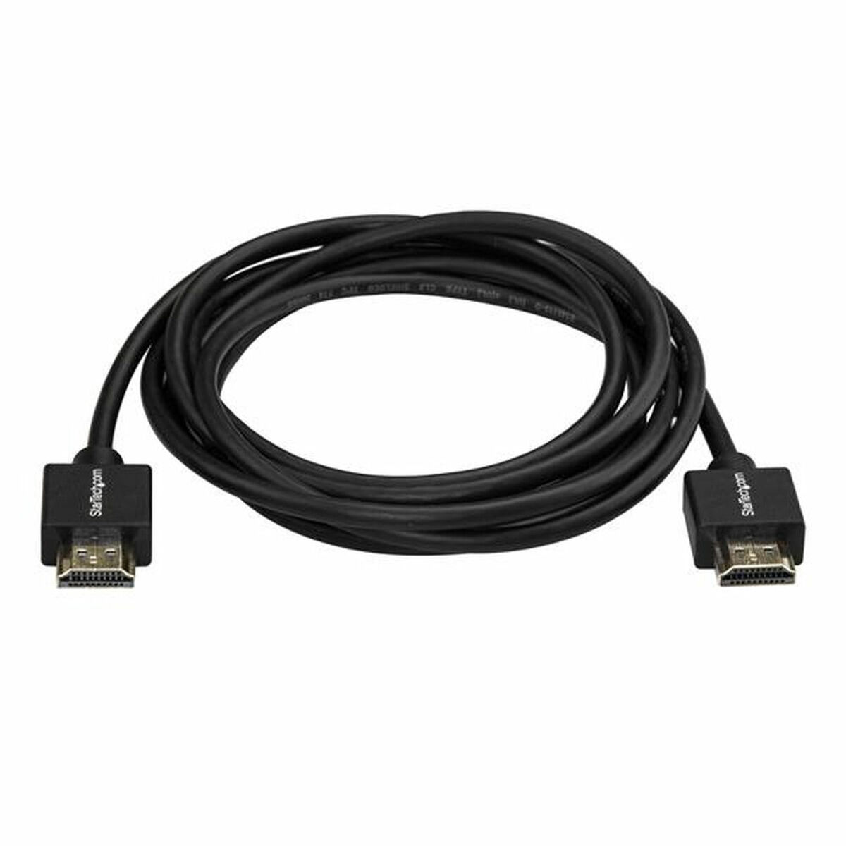 HDMI Startech HDMM2MLP 4K Ultra HD 2m kablo Siyah-2