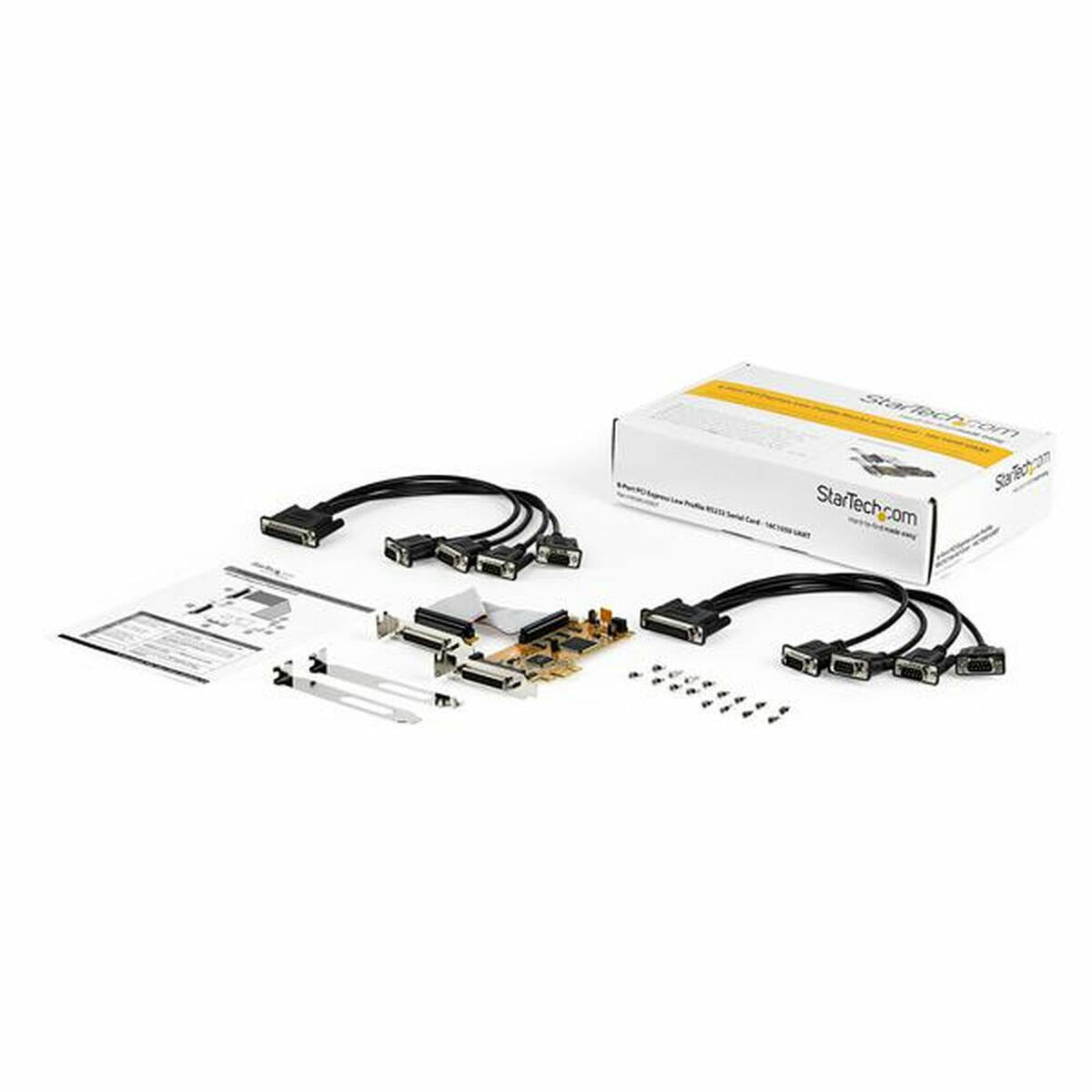 Карта PCI Startech PEX8S1050LP RS-232-4