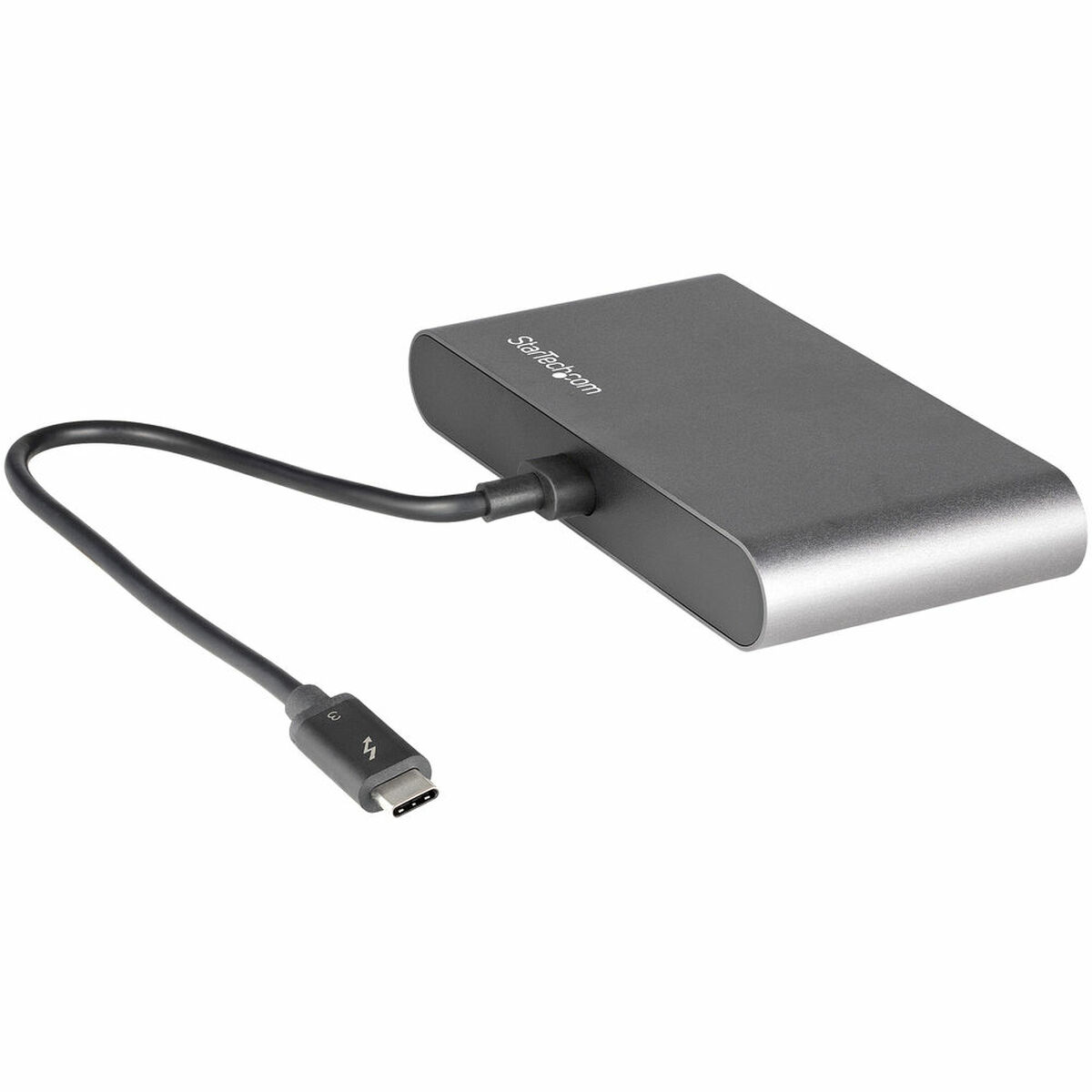 Докстанция Startech TB3DKM2DPL 4K Ultra HD Серый-5