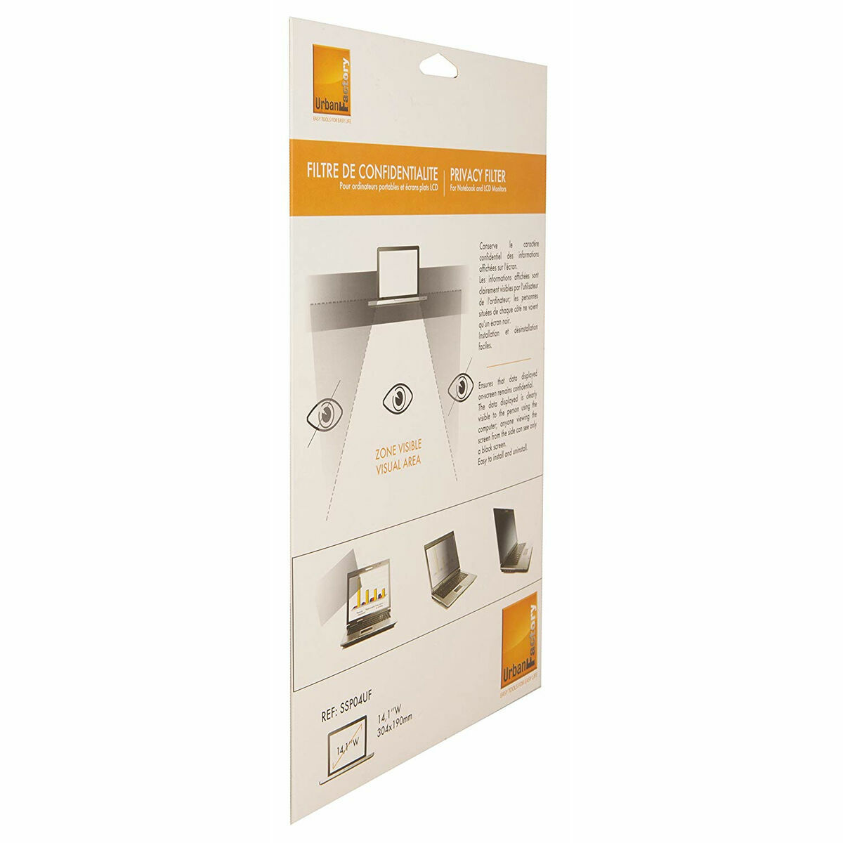 Screen protection Urban Factory SSP04UF 14. 1-3