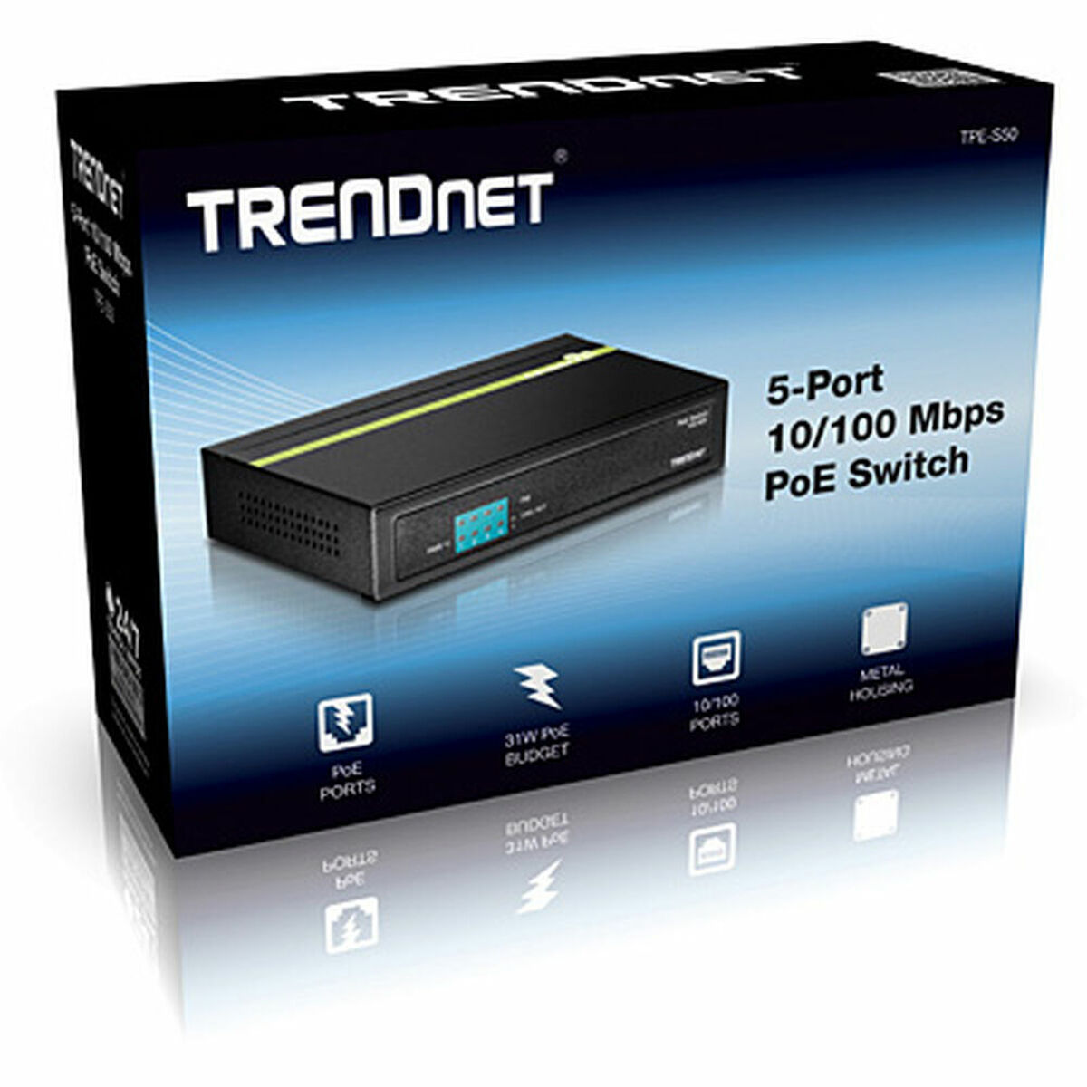 Переключатель Trendnet TPE-S50-2
