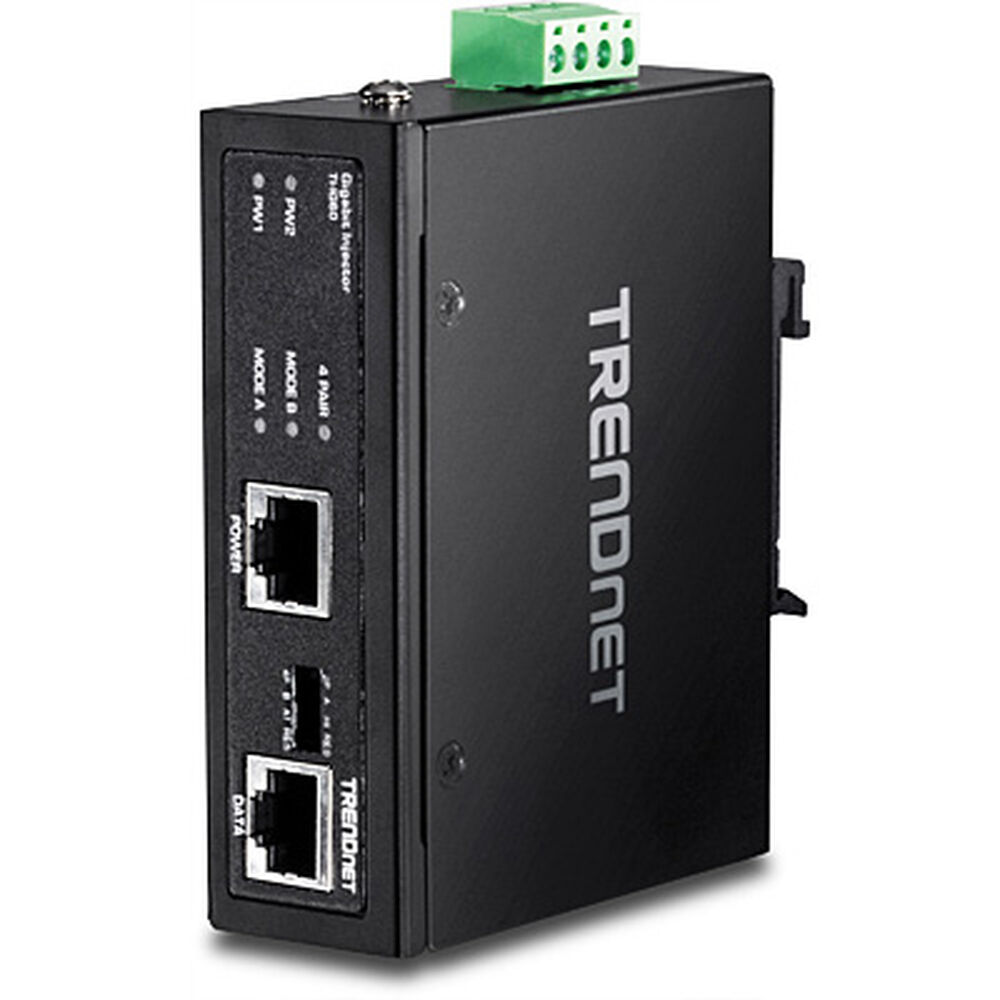 Инжектор PoE Trendnet TI-IG60 1000 Mbit/s Чёрный-5