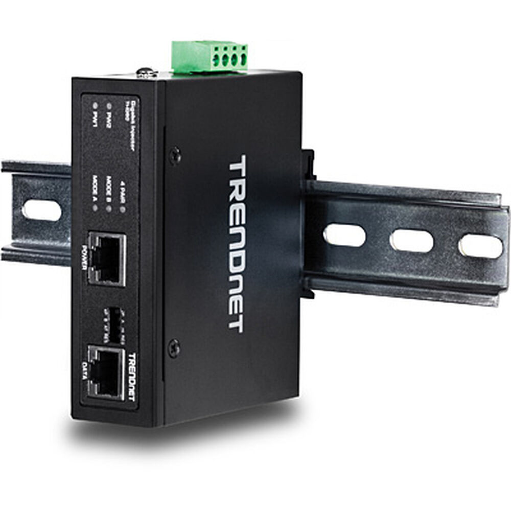 Инжектор PoE Trendnet TI-IG60 1000 Mbit/s Чёрный-6
