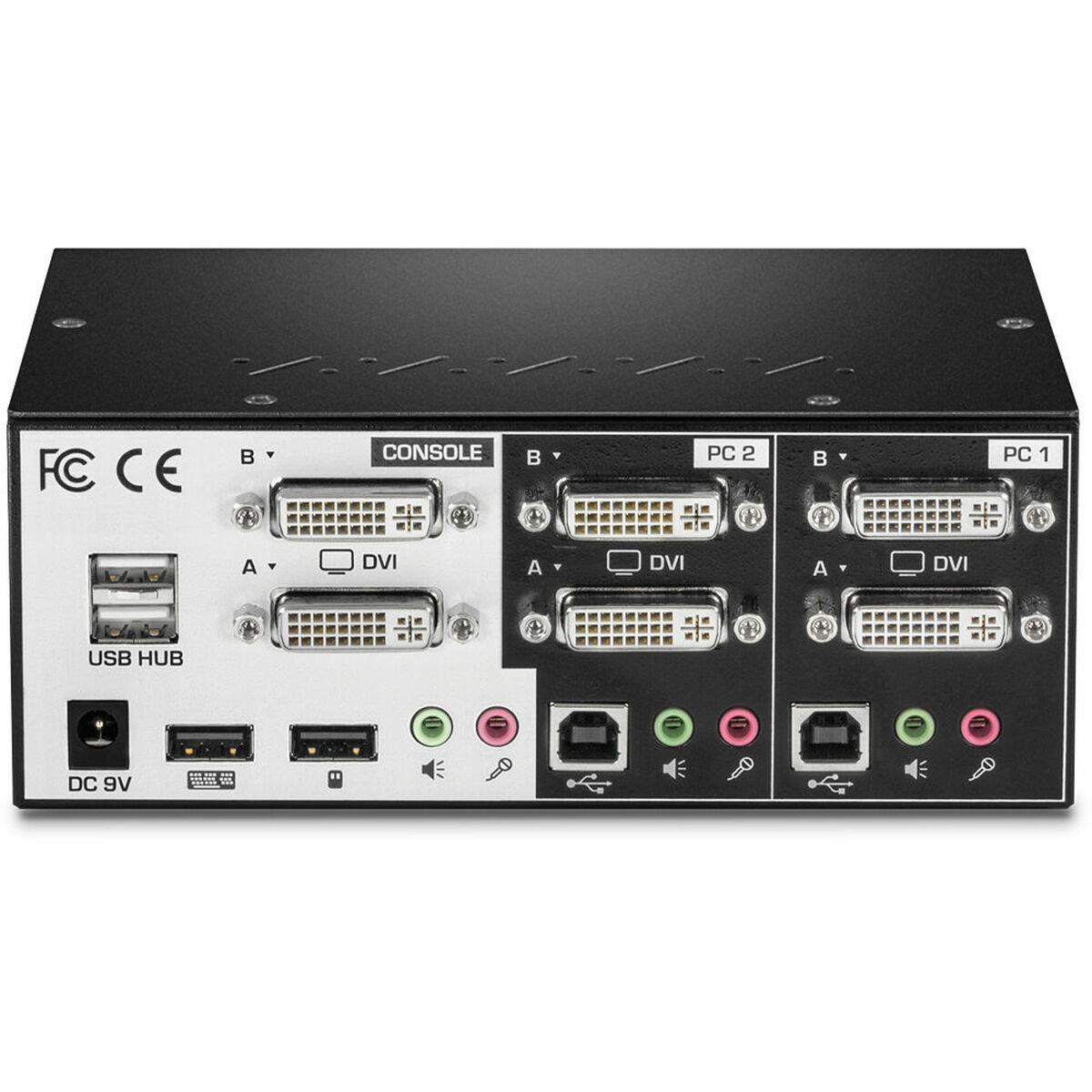 Переключатели KVM Trendnet TK-232DV-2