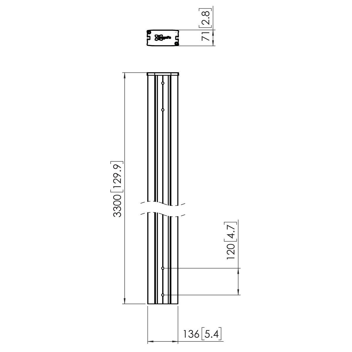 Подставка Videowall Vogel's PUC 2933-3