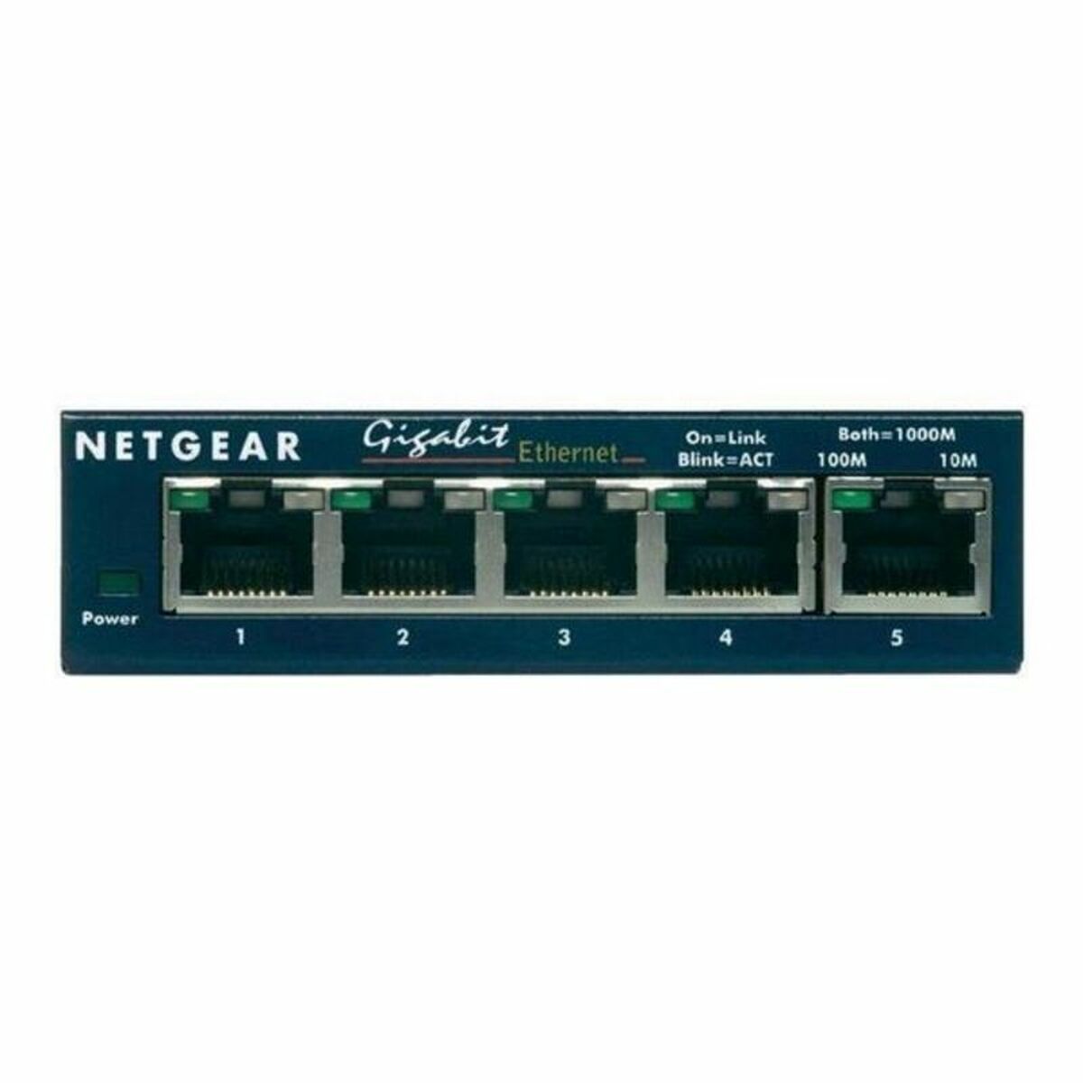 Настольный коммутатор Netgear GS105GE              5P Gigabit-2
