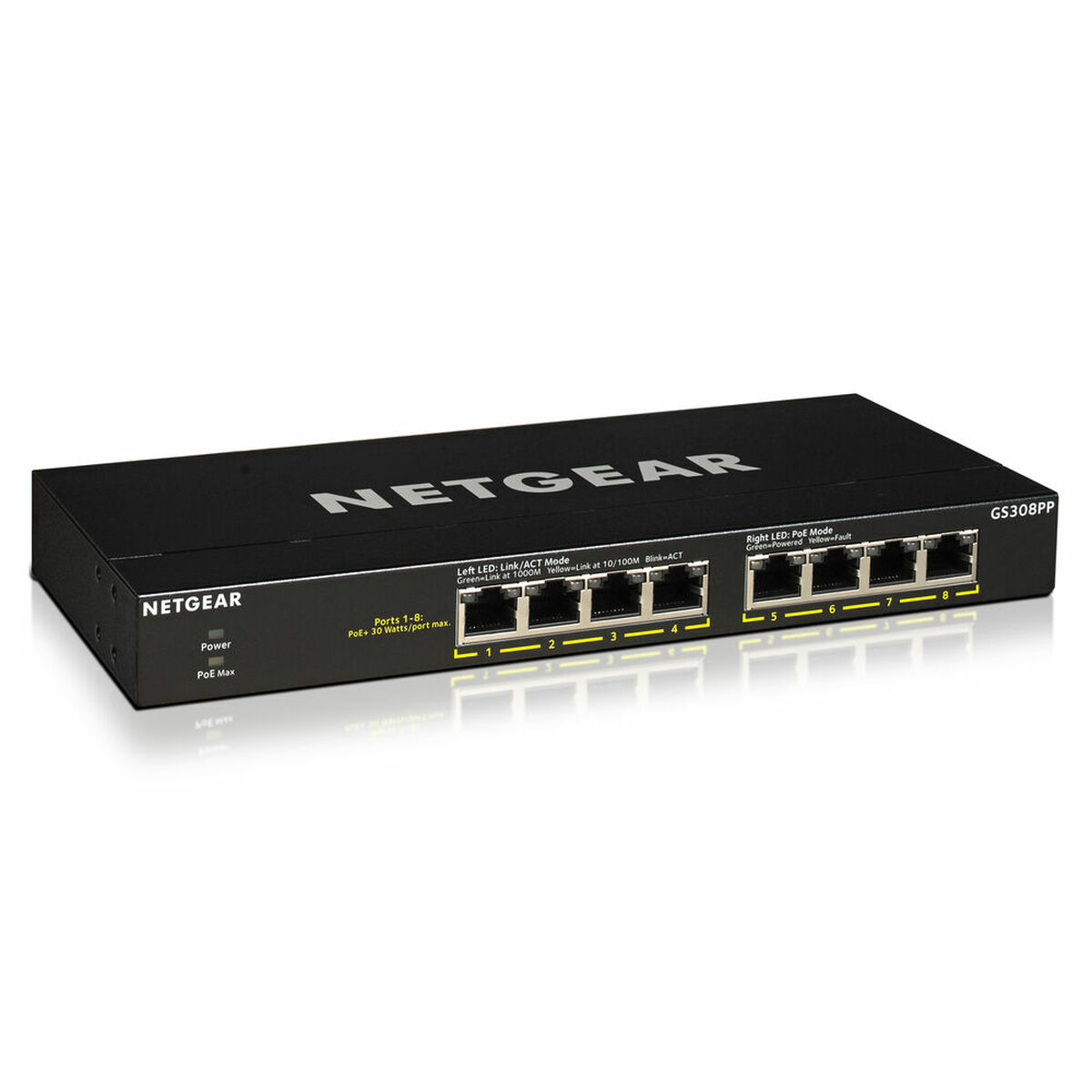 Переключатель Netgear GS308PP-100EUS RJ-45-2