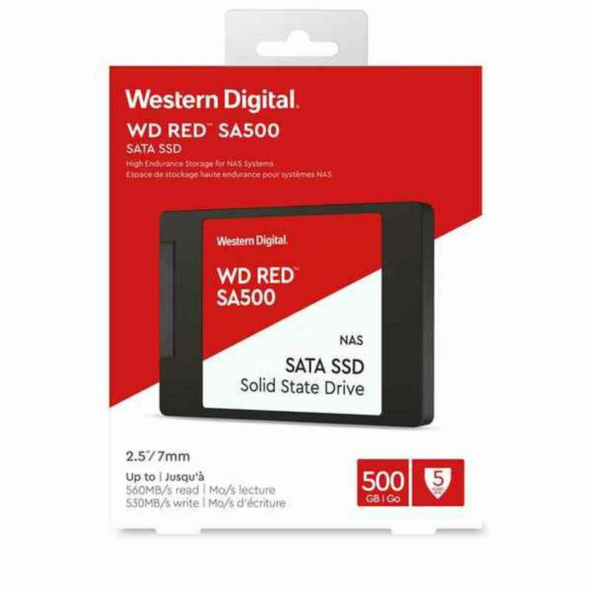Disco rígido SSD Western Digital 2,5 512 GB SSD-5