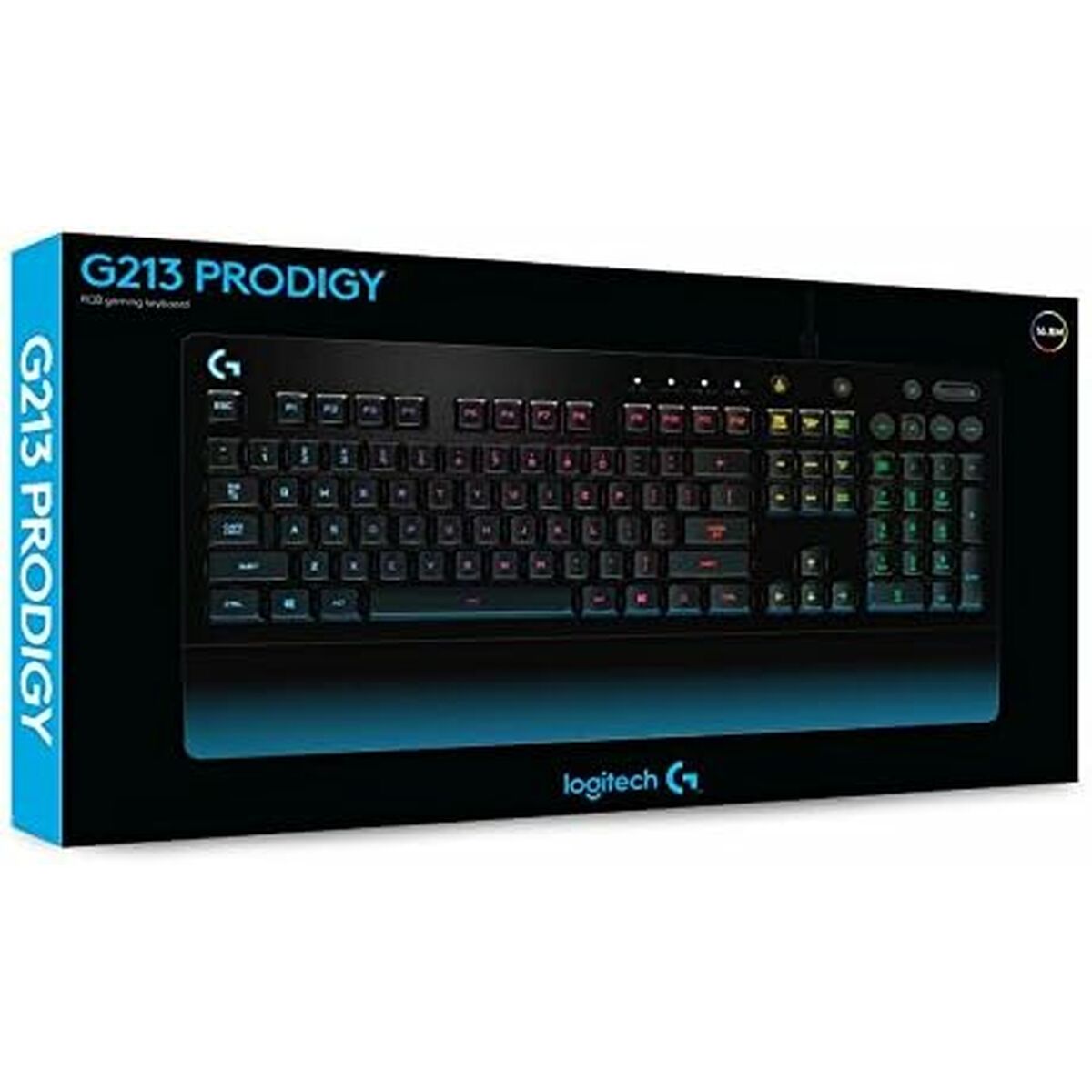 Клавиатура Logitech G213 Prodigy Чёрный Qwerty US-3