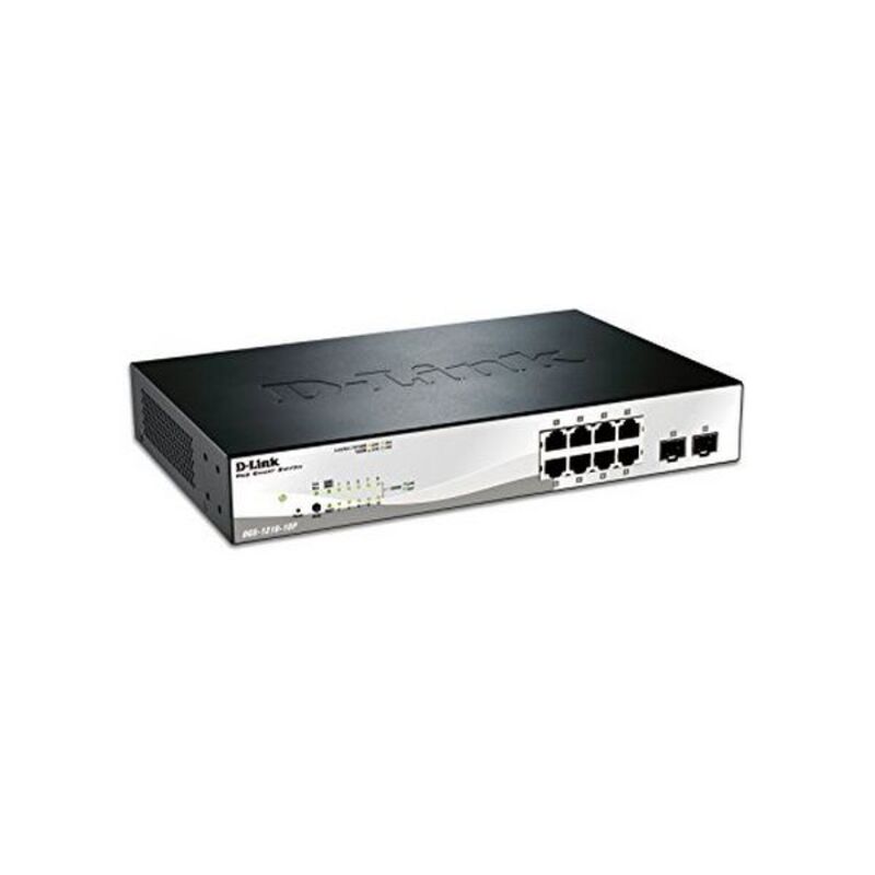Настольный коммутатор D-Link DGS-1210-10P         10 Puertos RJ45-2