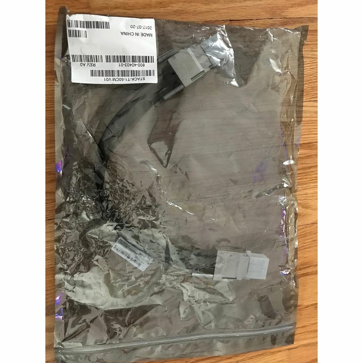 Cavo di rete rigido UTP. 6 CISCO STACK-T1-50CM = Nero 50 cm-2