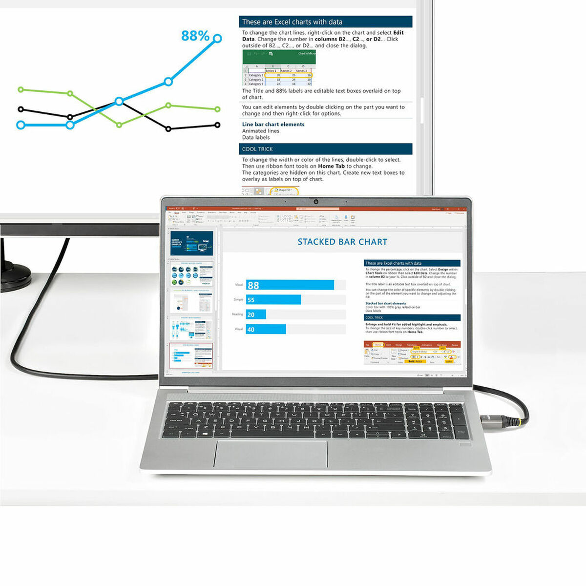 Cavo HDMI Startech HDMMV1M-3
