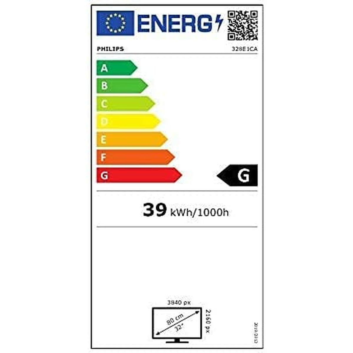 Монитор Philips 328E1CA/00 32 LED VA LCD Flicker free 50-60  Hz-6
