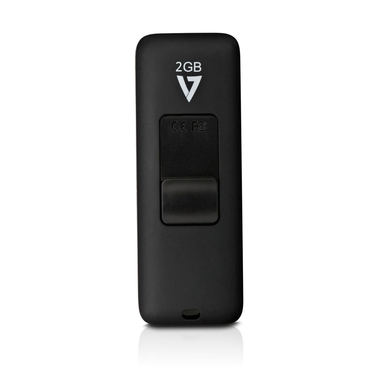 USВ-флешь память V7 VF22GAR-3E Чёрный 2 Гб-3