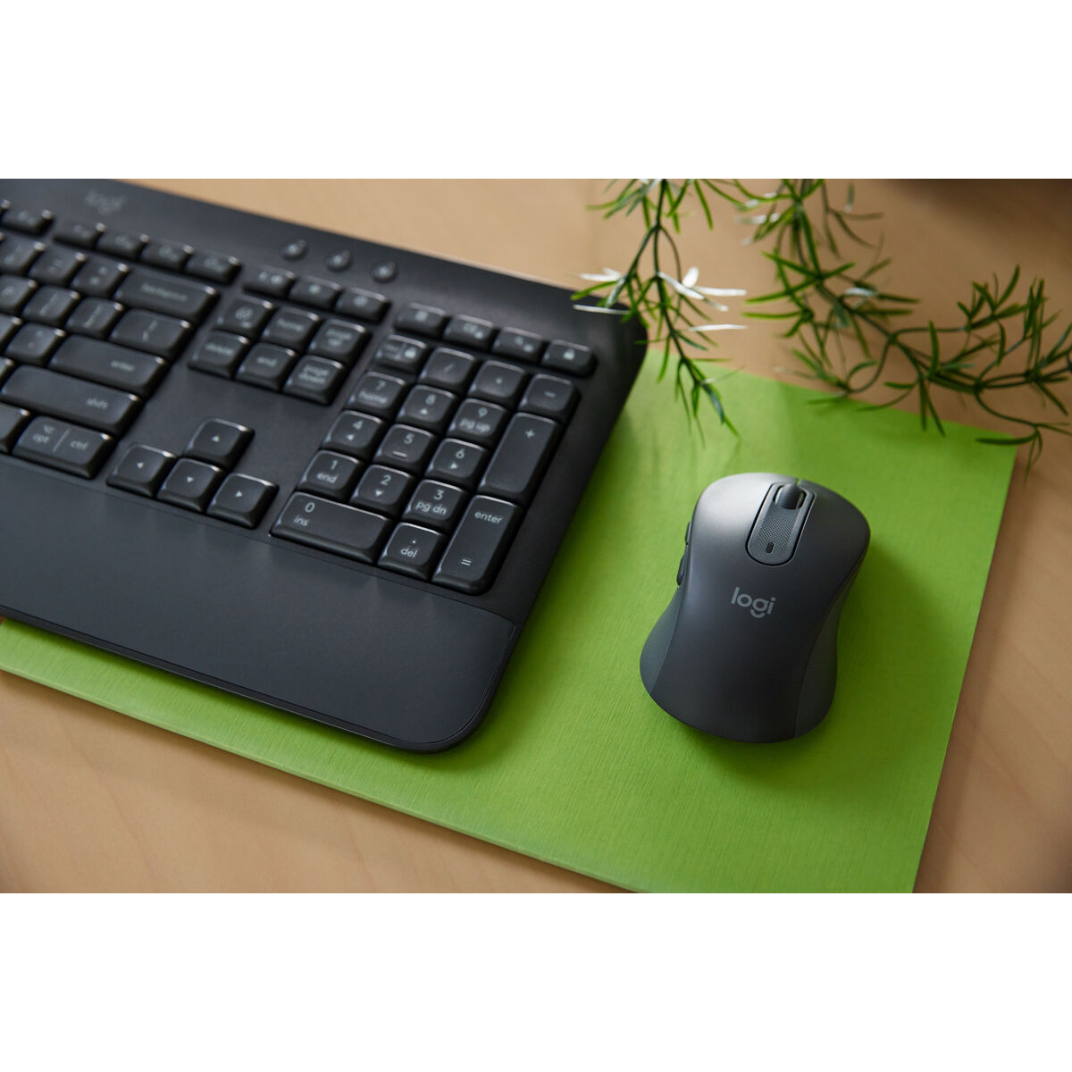 Клавиатура и беспроводная мышь Logitech MK650 Серый QWERTY-5