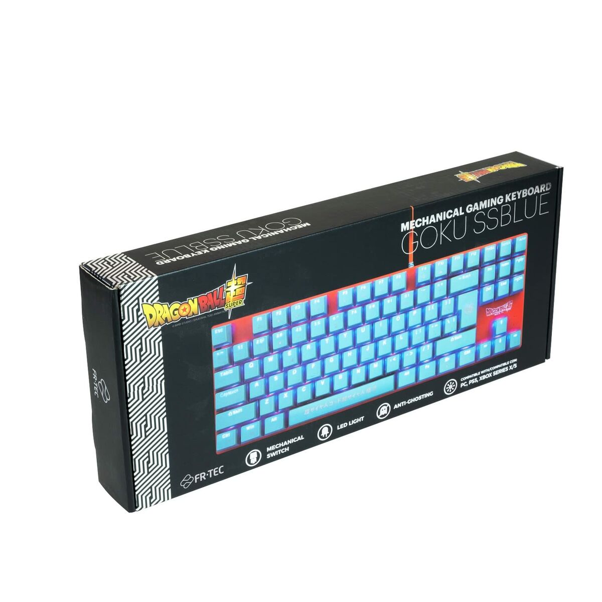 Игровая клавиатура Gaming FR-TEC DBPCKEYGO Синий Испанская Qwerty QWERTY-4