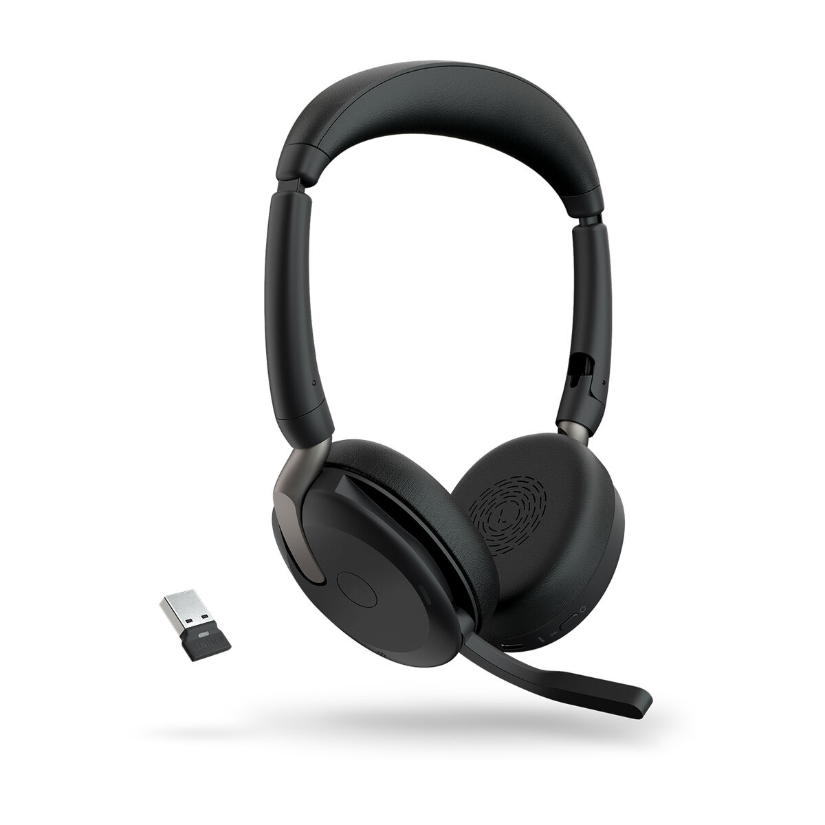 Bluetooth-наушники с микрофоном Jabra Evolve2 65 Flex Чёрный-3