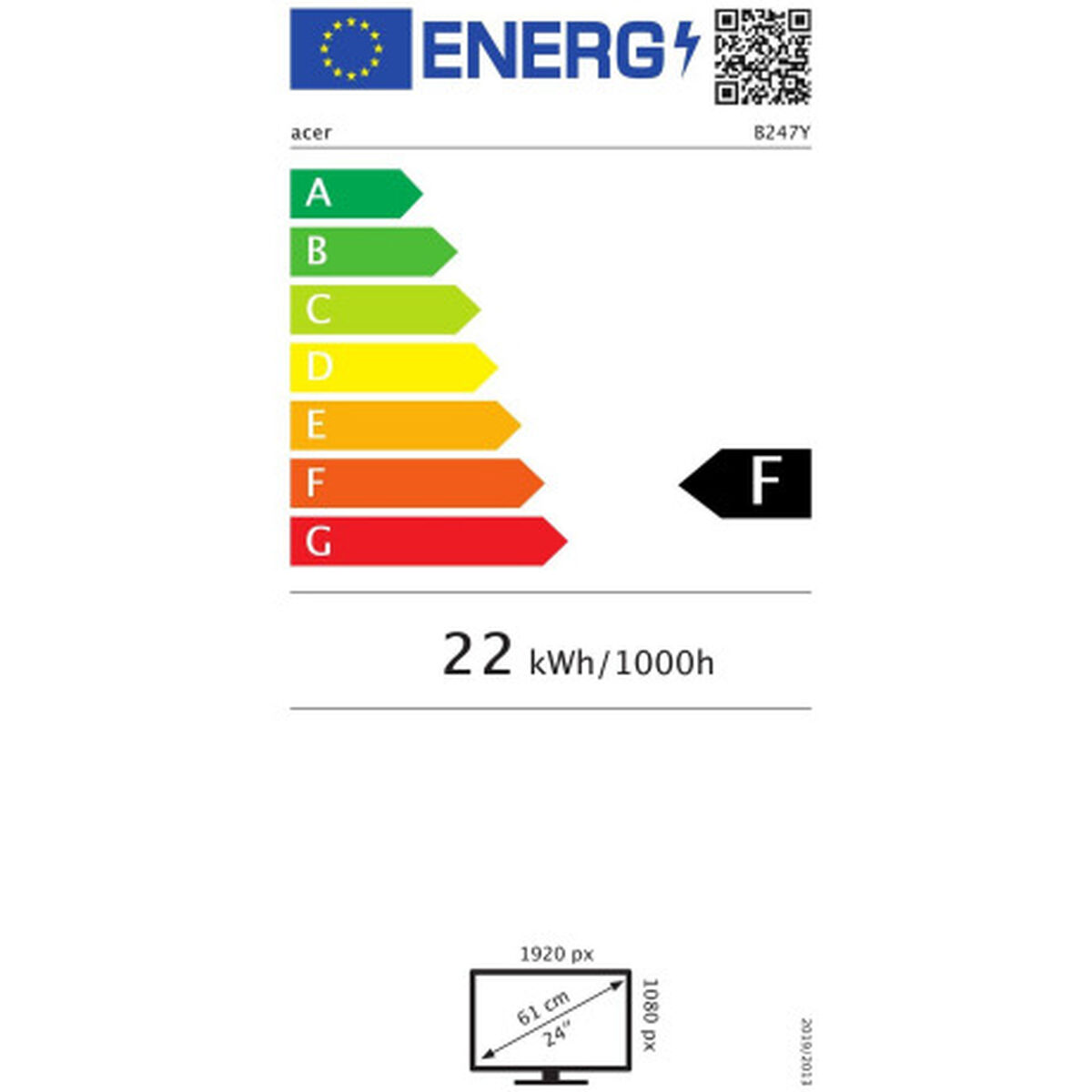 Монитор Acer VERO B247YDBMIPRCZXV 23,8 LED 100 Hz-8