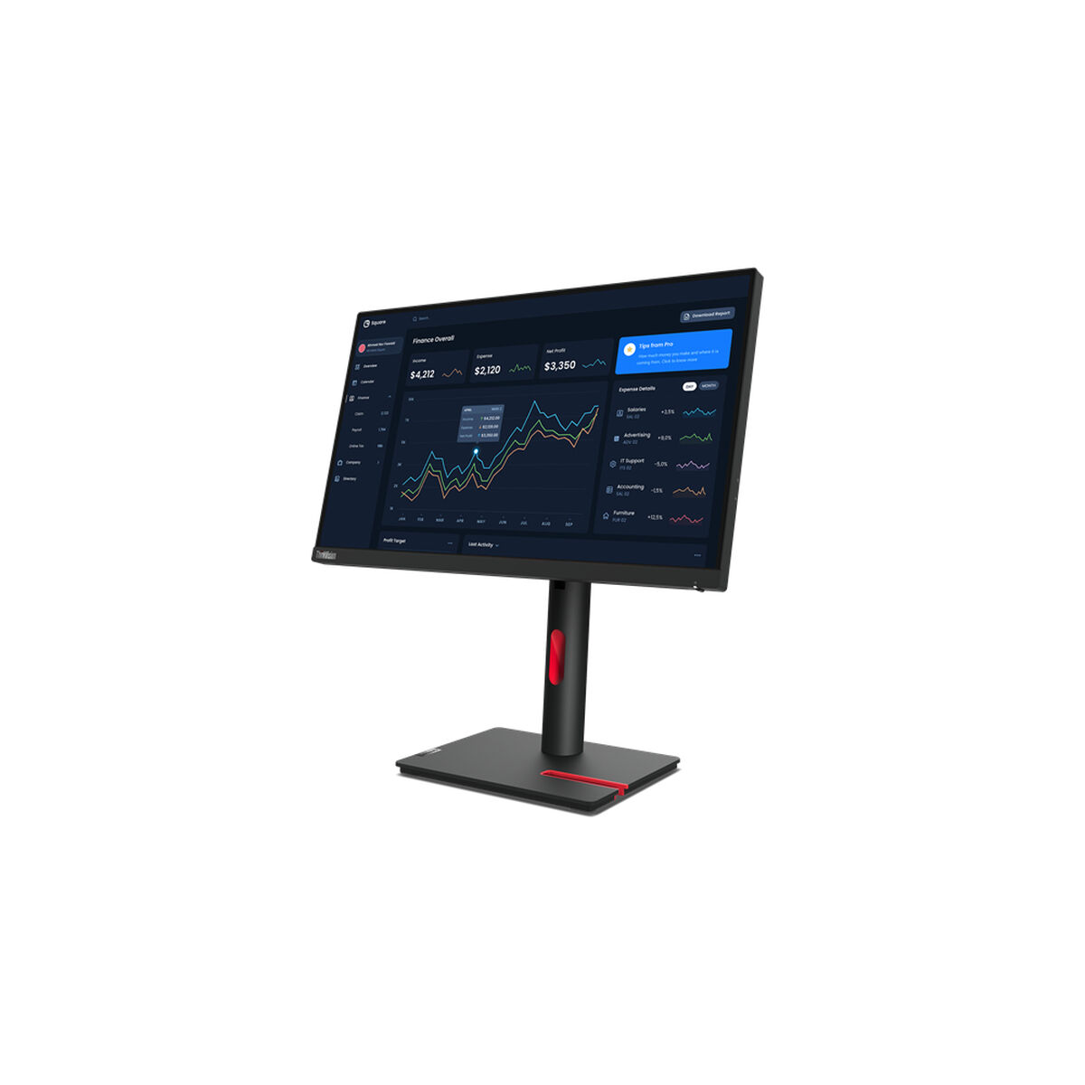 Монитор Lenovo ThinkVision T22i-30 21,5 LED IPS 60 Hz 50-60  Hz-5